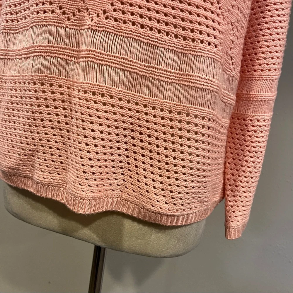 Jack‎ Pink Knit Sweater size large